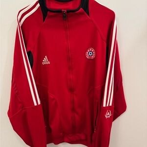 Adidas NSCAA Soccer Track Jacket